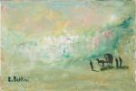 Emmanuel BELLINI (1904-1989). Deux tableaux : "Port de Cannes", huile...