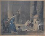 d'après Joseph COOMANS (1816-1889)
gravé par Pierre COTTIN (1823-1886)
Les enfants jouant...