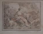 d'après Jean-Baptiste I HUET (1745-1811)
gravé par Gilles I DEMARTEAU (1722-1776)
Le...