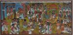 ECOLE ETHIOPIENNE du XXème
La parade
Huile sur toile
41 x 86 cm