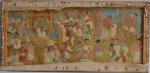 ECOLE ETHIOPIENNE du XXème
La parade
Huile sur toile
41 x 86 cm