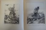 CHARLET & RAFFET. Les Peintres militaires. Armand DAYOT, percaline rouge,...