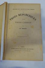 Les Carnot, Une Famille républicaine. Paris, Librairies S. Pitrat, 1888,...