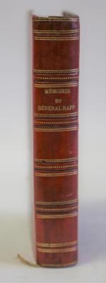 RAPP (Jean). Mémoires écrits par lui-même (1772-1821). Paris, Garnier Frères,...