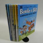 BOULE ET BILL, Cazenove, Editions Daurgaud, 7 vol, n°28, n°31...