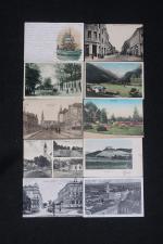 HONGRIE - 38 cartes postales : Baja, Balatonszàrszo, Bocksteintal, Kaposvàr,...