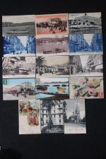 30 cartes postales de CANNES, La gare avec le train,...