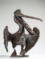 José Maria DAVID (1944-2015)
Pélican
Bronze
Justifié 3/8
Fondeur Landowski
63 x 80 cm