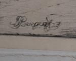 d'après Nicolaes BERCHEM [néerlandais] (1620-1683)
Couple dans un parc
Gravure signée dans...