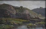Louis NOIROT (1820-1902)
Paysage
Huile sur toile signée en bas à gauche
36...