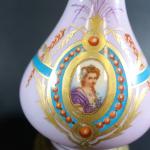 Paire de lampes à pétrole d'époque Napoléon III de forme...
