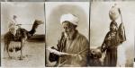 Trois PHOTOGRAPHIES représentant des personnages arabes
75 x 50 cm (petits...