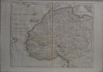 d'après Guillaume DELISLE (1675-1726)
Carte de la Barbarie de la Nigritie...