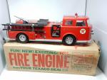 BUDDY-L, (USA, vers 1960) Important camion de pompiers American-Lafrancen tôle...