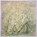 Jean GALEA (1944) - "Naturons-nous"- Technique mixte sur toile -...
