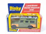 DINKY G.B. réf 604 Land Rover militaire avec drône à...