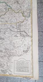 MAYER : Carte d’Allemagne.  1792 - 122x96