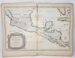 SANSON : Mexique ou Nouvelle-Espagne. 1656 - 59x44 (quelques manques...