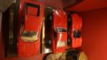 3 BURAGO 1/18e Ferrari : Testarossa 1957, Testarossa 1984, 250...