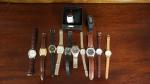 Un lot de douze montres fantaisie des marques LIP, HMO,...