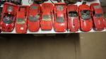 Un lot de 8 véhicules Ferrari miniatures BURAGO - échelle...