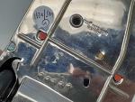 DISTLER (Allemagne, v.1953) cabriolet Packard en tôle laquée bleu clair,...