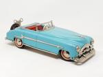 DISTLER (Allemagne, v.1953) cabriolet Packard en tôle laquée bleu clair,...