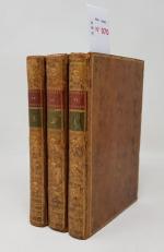 CREBILLON : OEuvres Complètes.
Paris, Libraires Associés, 1785, 3 volumes in-8...