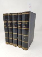 SULLY : Mémoires.
Paris, Coster, 1814, 5 volumes in-8 demi-basane bleue-nuit...