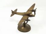 Un avion presse papier en bronze  - L :...