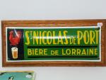 4 plaques publicitaires (rééditions des années 90) :
Biere St Nicolas...