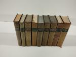 Bibliothèque de la Pléiade - 9 volumes reliés comprenant :
CLAUDEL...