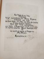 Alfred DE MUSSET : Rolla - 1 volume en feuilles...
