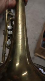 Trombone FRANT. SRAM, Kraslice, Tchécoslovaquie - 103 cm