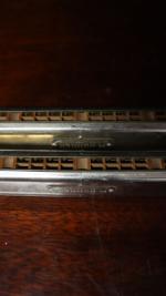 Grand harmonica HOHNER deux tons - L. 58,5 cm