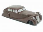 Celluloïd, Renault Suprastella berline 1938, marron, L : 29,5 cm,...