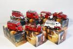 MATCHBOX COLLECTIBLES 1/43ème, 7 véhicules de pompiers dont :
Citroën «...
