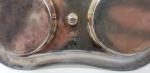 CHRISTOFLE - Un porte-huilier en métal argenté - flacons en...