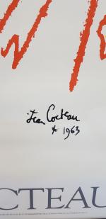 Jean COCTEAU (d'après) - Une affiche "TAUROMACHIE" - Éditions CARTES...