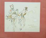 Marius Charles CHAMBON (1876-1962) - " Les danseuses" et "La...
