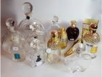 Lot de 13 flacons à parfum : dont Christian Dior...