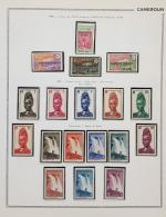 CAMEROUN collection sur feuilles Thiaude neufs entre 1916 et 1958...