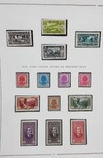 GRAND LIBAN collection neufs sur feuilles MOC entre 1924 et1942