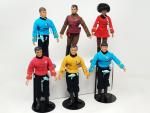 STAR TREK (MEGO, Made in H.K. 1974) 6 figurines articulées...
