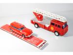 2 modèles : NOREV Plastigam Citroën ID19 ambulance rouge A.o...