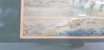 Jules Gaspard RASTOUX (XIX-XX) - "Paysage provençal" - Aquarelle signée...