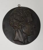 Pierre Jean DAVID D'ANGERS (1788-1856) - Médaillon en bronze à...