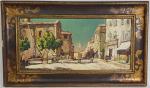 Joseph HURARD (1887 - 1956) - " Place Lamartine, Martigues...