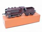 HORNBY "0" locomotive OVA type vapeur, bordeaux, électrique 20v -...