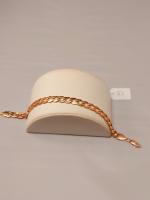 Bracelet souple long 22cm env or 14 carats poids 11,2g